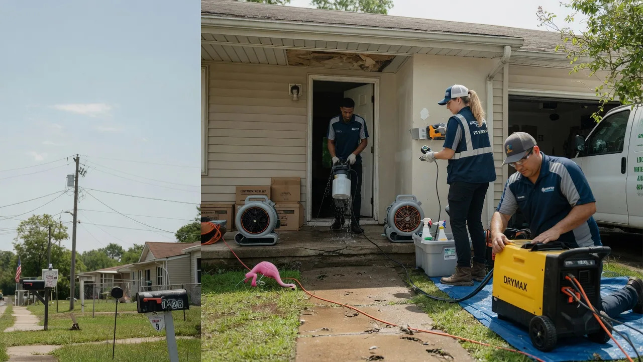 Storm Damage Water Removal in Nashville, MI near me